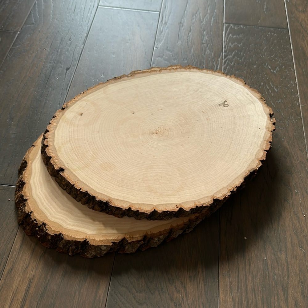 Wooden table decor